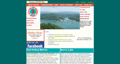 Desktop Screenshot of flathollowmarina.com